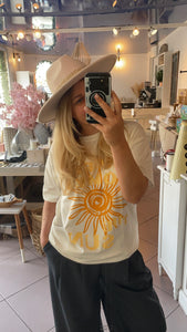 T-shirt soleil Here comes the sun