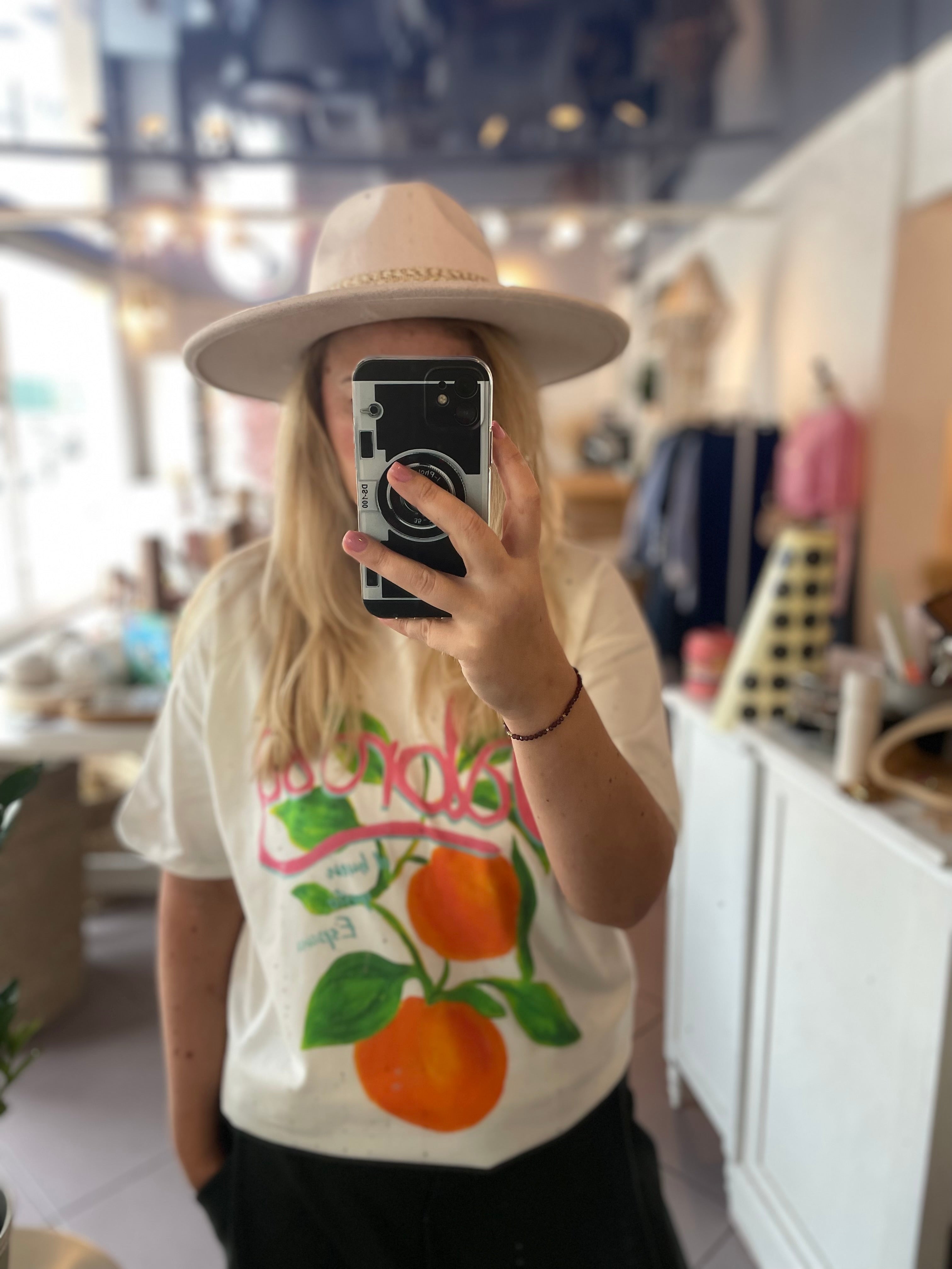 T-shirt blanc soledad