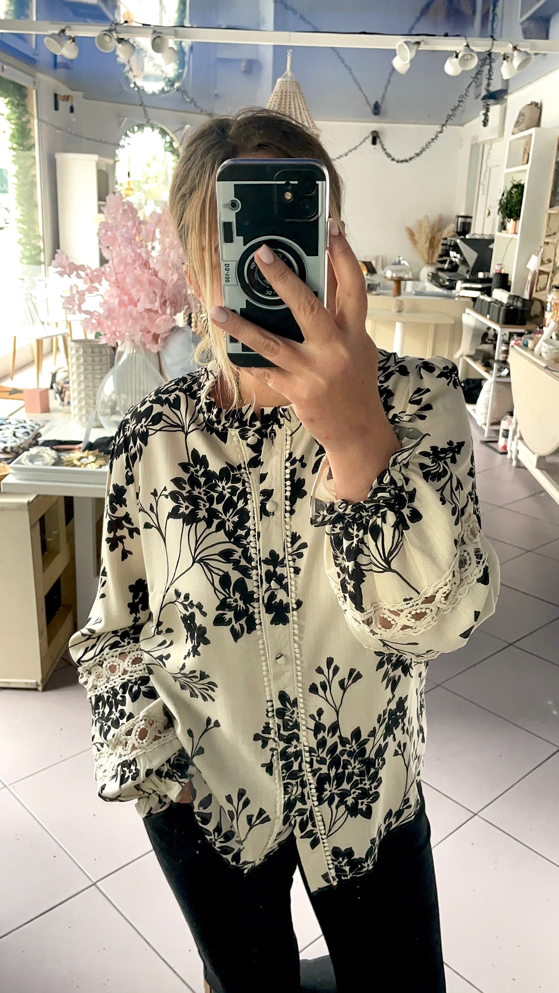 Blouse romantique Jane