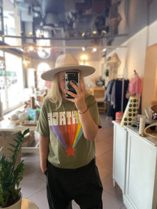 T-shirt kaki vintage