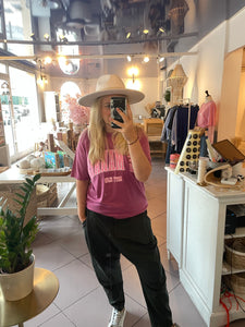 T-shirt le marais framboise