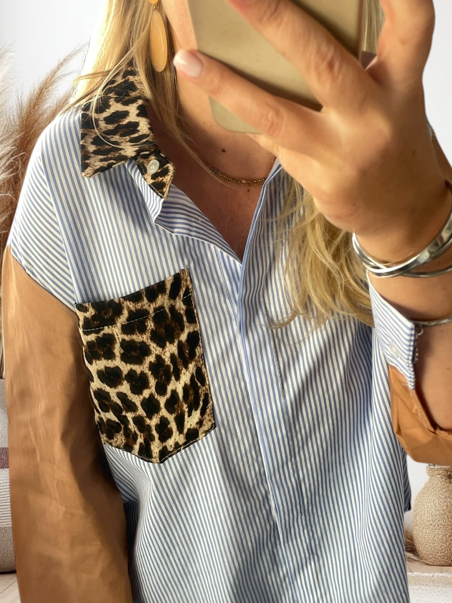 Chemise léopard Nino