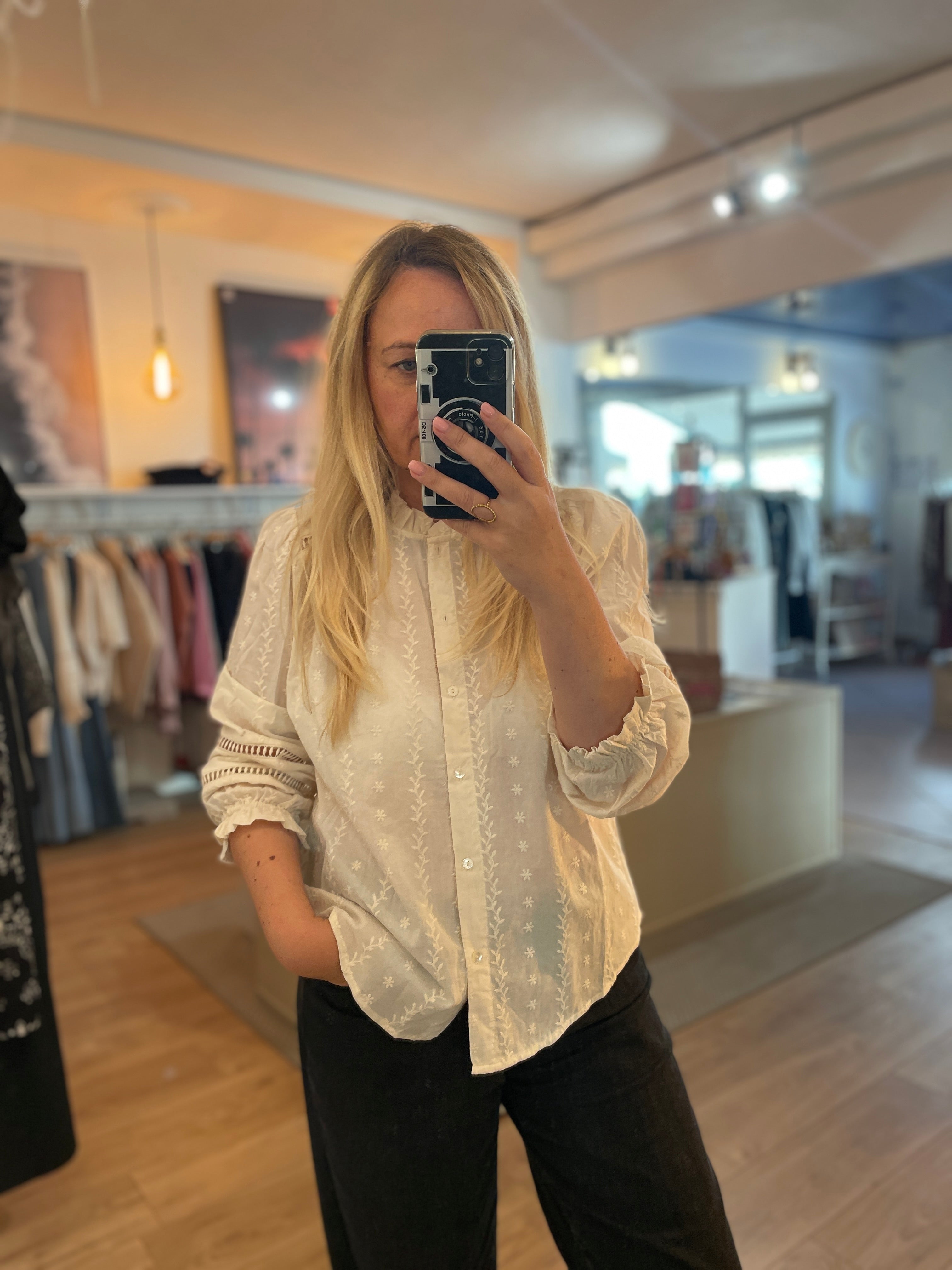 Blouse dentelle Louane