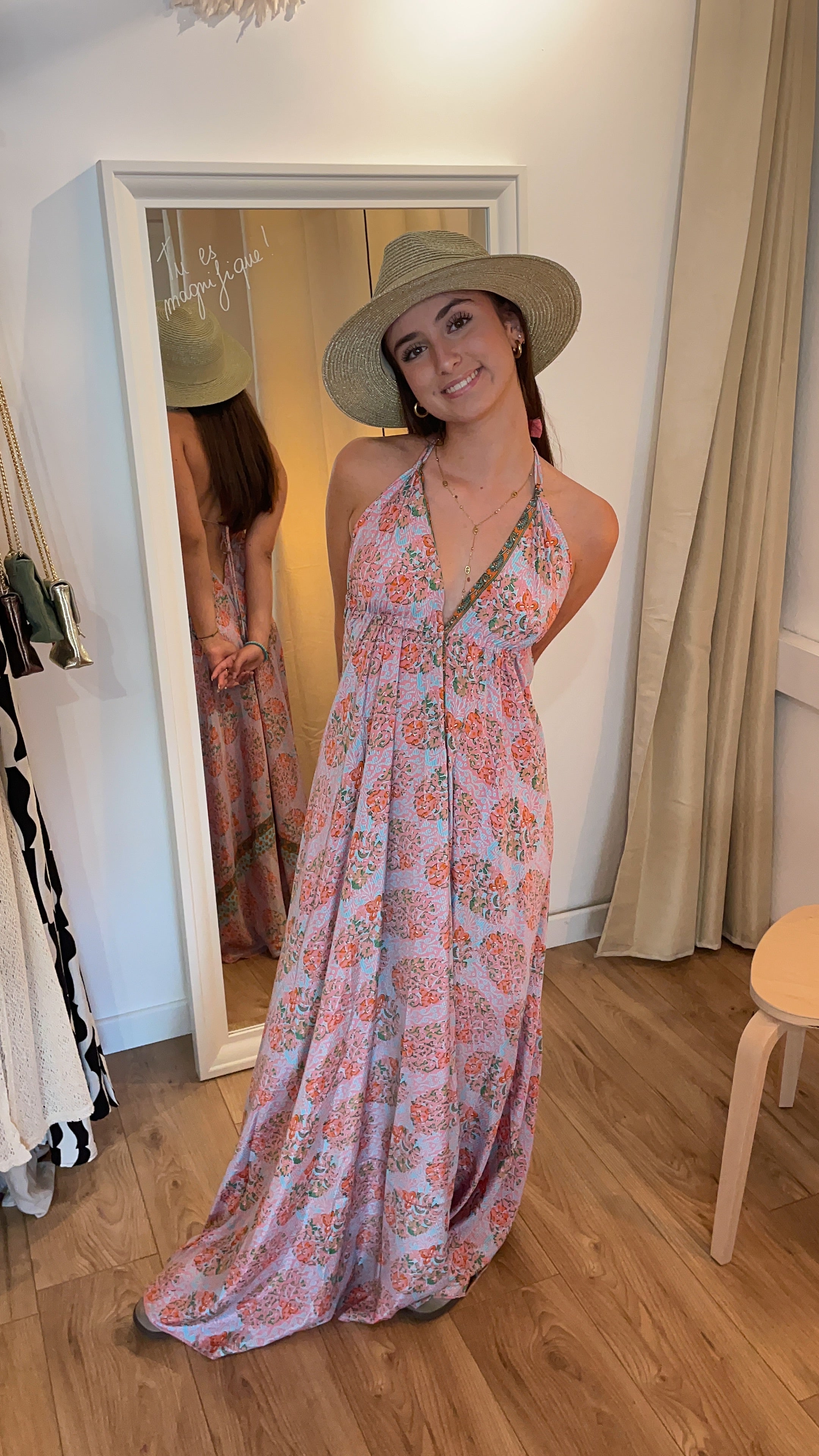 Robe dos nu Louisa