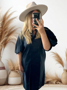 Robe manches bouffantes Lima