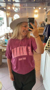 T-shirt le marais framboise