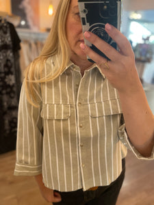 Chemise crop Lucia