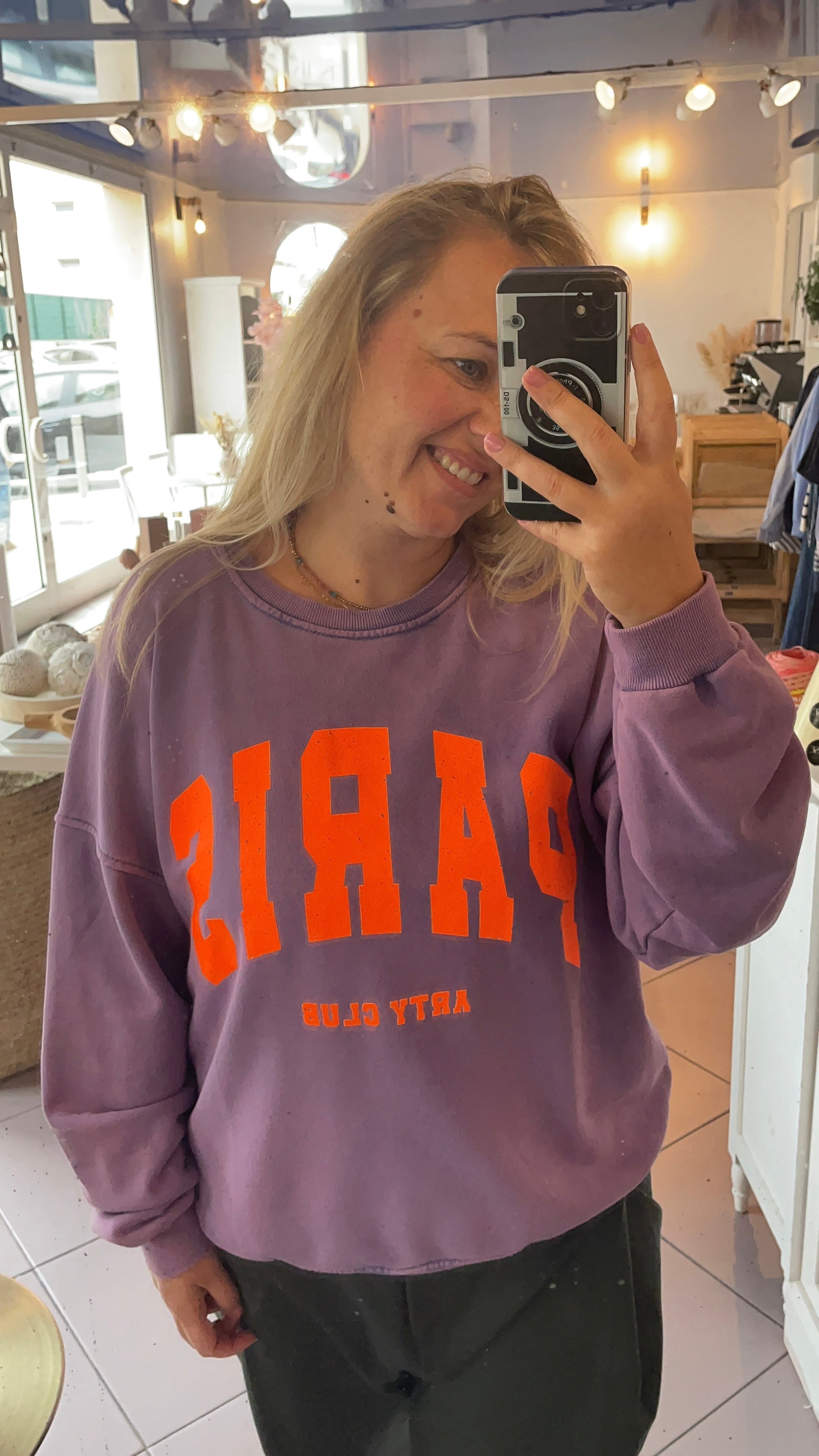 Sweat violet Paris