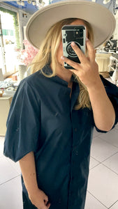 Robe manches bouffantes Lima