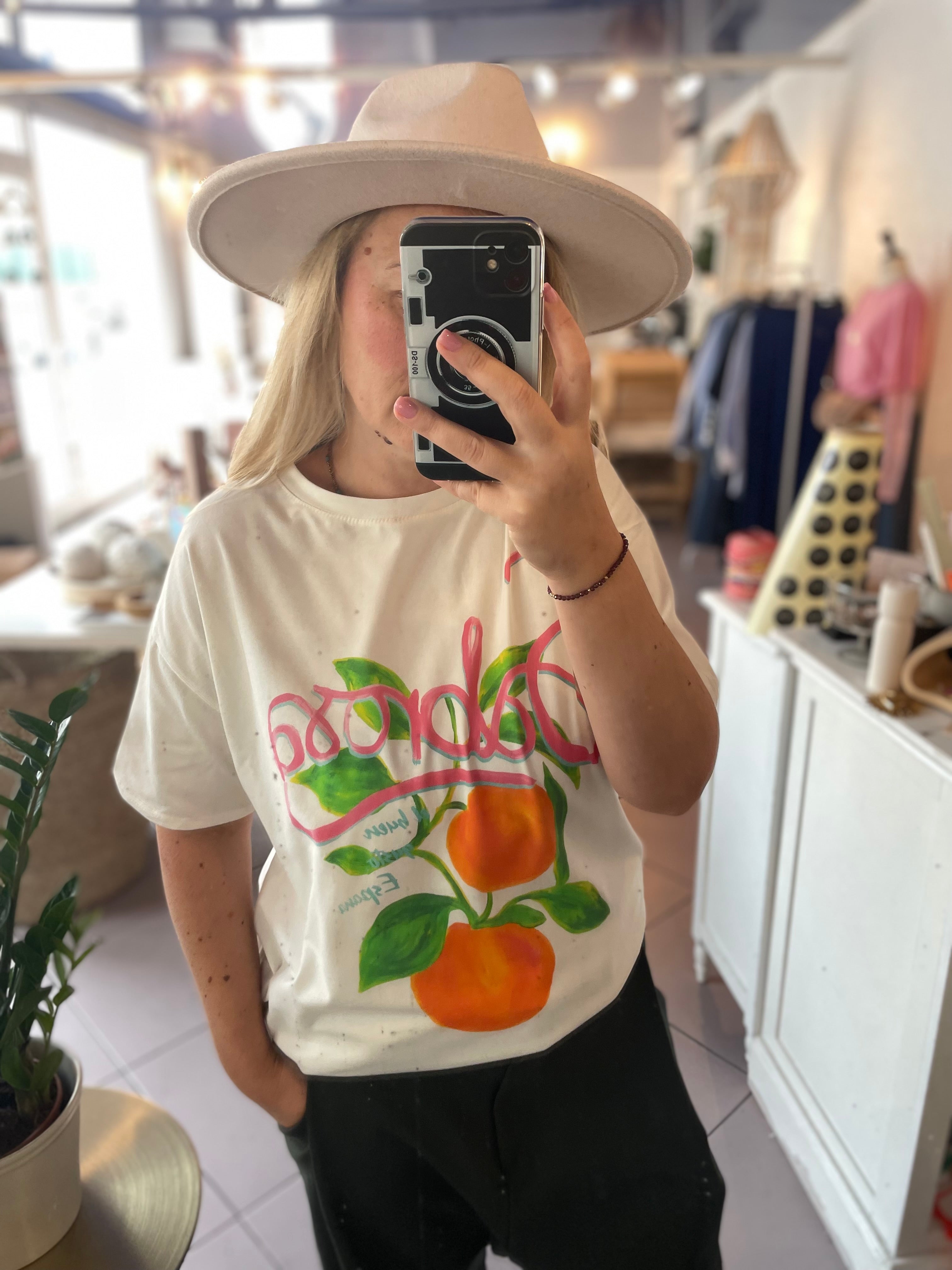 T-shirt blanc soledad