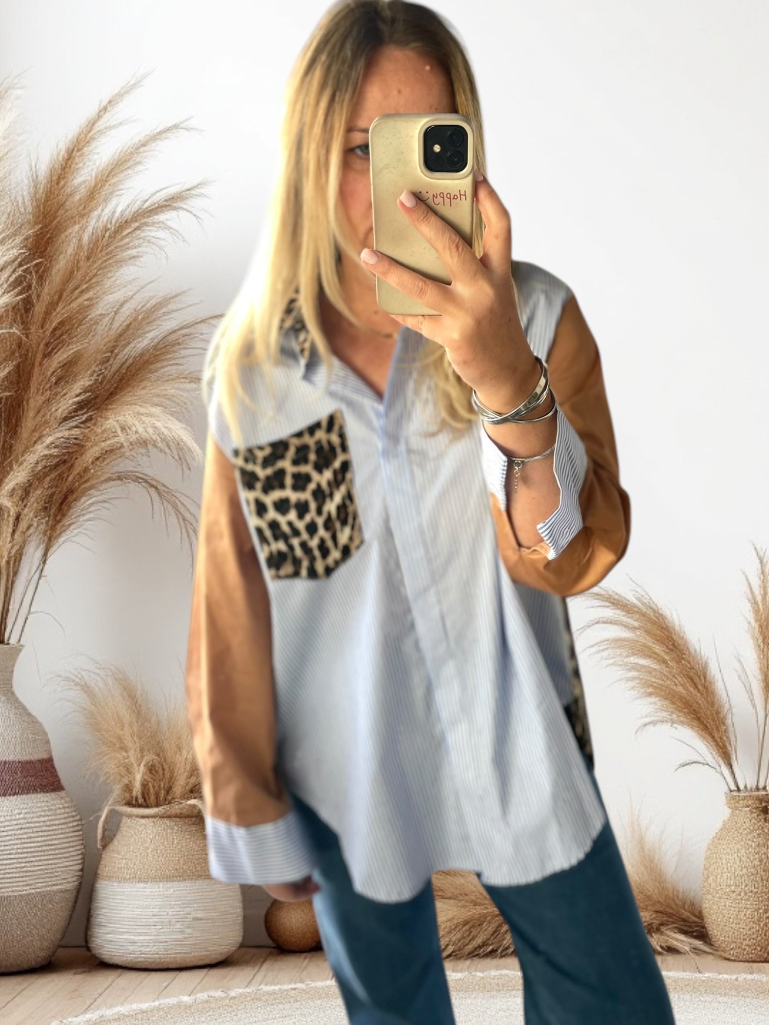 Chemise léopard Nino
