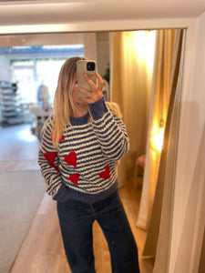 Pull cœur Louise