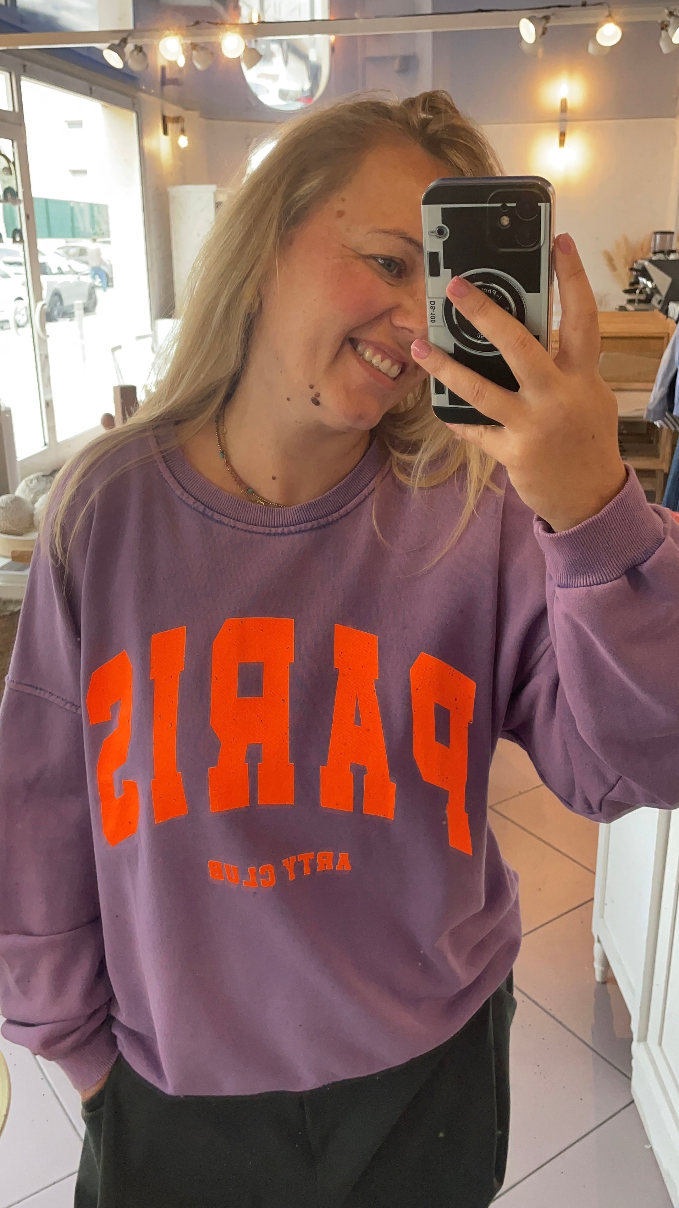Sweat violet Paris