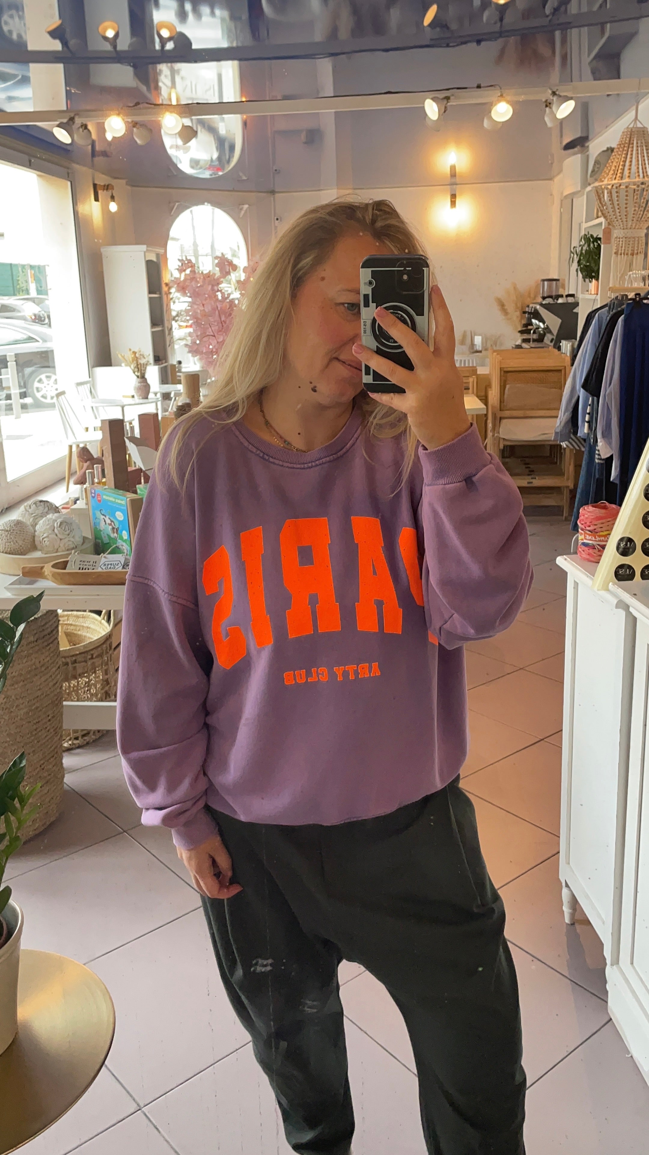 Sweat violet Paris